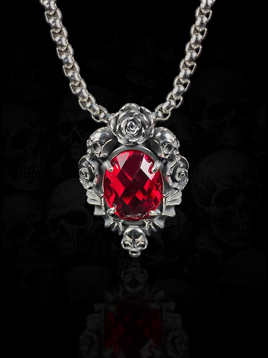 Blood Rose Necklace